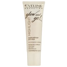 Eveline Cosmetics Хайлайтер Glow and Go Highlighter 03 Champagne