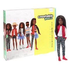 Кукла Mattel Creatable World Deluxe Character Kit Customizable Doll, 29 см, dc-725