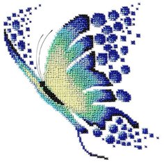 Созвездие Набор для вышивания бисером Свобода 20 х 20 см (А-09)