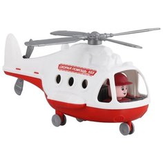 Вертолет Полесье Альфа скорая помощь (68668) в коробке 29.5 см белый