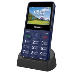 Телефон Philips Xenium E207 синий