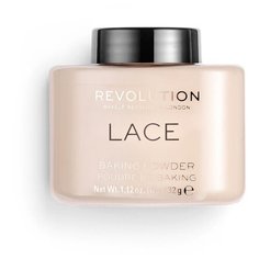 REVOLUTION рассыпчатая пудра Lace Baking Powder розовый