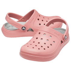 Сабо Crocs, размер 37-38(M5/W7), blossom/light grey