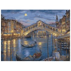 Белоснежка Картина по номерам "Венецианская ночь" 40х50 см (846-AB)