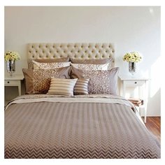 Покрывало Luxberry Zigzag, 220 x 240 см, капучино