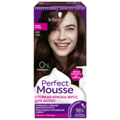 Schwarzkopf Perfect Mousse Стойкая краска-мусс для волос, 468, Пряный трюфель