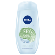 Гель для душа Nivea SPA натуральная глина Имбирь и базилик, 250 мл