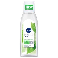 Nivea очищающий тоник для лица Naturally Good, 200 мл