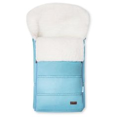 Конверт-мешок Nuovita Alpino Bianco меховой 85 см голубой