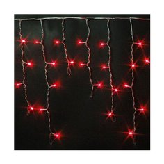 Гирлянда Rich LED бахрома RL-i3*0.5-B/R (300 х 50 см), 112 ламп, красный/черный провод