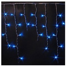 Гирлянда Rich LED Бахрома RL-i3*0.5-T, 300 х 50 см, 112 ламп, синие диоды/прозрачный провод