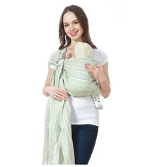 Слинг Mums Era с кольцами Лайн лайм