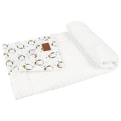 Плед Amarobaby Растем вместе 85х95 см пингвины