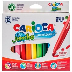 Carioca Фломастеры "Jumbo" 12 шт. (40569)