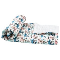 Плед Amarobaby Растем вместе 85х95 см ламы