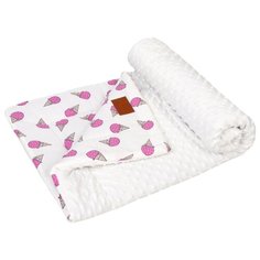 Плед Amarobaby Растем вместе 85х95 см мороженое