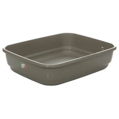 Туалет-лоток для кошек Imac Felix 49.5х39х12 см серый 1 шт.