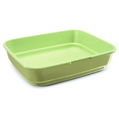 Туалет-лоток для кошек Imac Felix 49.5х39х12 см салатовый 1 шт.