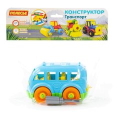 Конструктор Полесье Транспорт 78995 Автобус малый