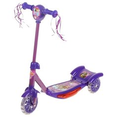 Детский городской самокат Onlitop "София Прекрасная" фиолетовый