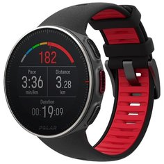 Умные часы c GPS Polar Vantage V Titan с датчиком H10 черный/красный M/L