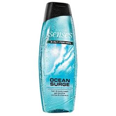 Шампунь-гель для душа Avon Senses Энергия океана, 500 мл