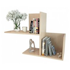 Книжная полка Мастер Файн-17 94х30 см , дуб молочный