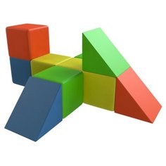 Мягкий игровой комплекс ROMANA Истребитель ДМФ-МК-13.90.26 зеленый/красный/синий/желтый