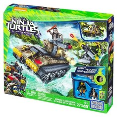Конструктор Mega Bloks Teenage Mutant Ninja Turtles DPF81 Поединок в джунглях