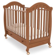 Кроватка Гандылян Джозеппе К2002-18 (колесо) (качалка) вишня