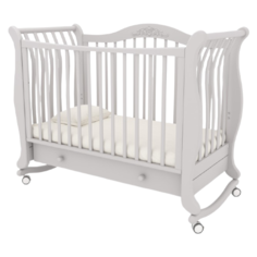 Кроватка Гандылян Габриэлла (качалка) белый