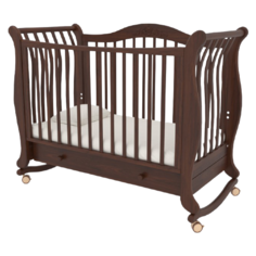 Кроватка Гандылян Габриэлла (качалка) орех