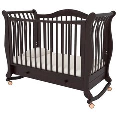 Кроватка Гандылян Габриэлла (качалка) махагон