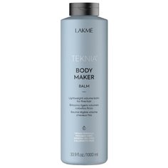 Lakme бальзам Teknia Body Maker для придания объема тонким волосам, 1000 мл