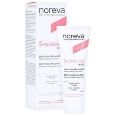 Noreva laboratories Sensidiane mixte Soothing emulsion Успокаивающая эмульсия для лица, 40 мл