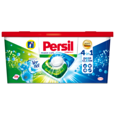 Persil капсулы Power Caps Свежесть от Vernel 4 in 1, контейнер, 28 шт