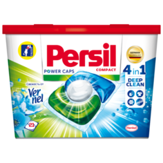 Persil капсулы Power Caps Свежесть от Vernel 4 in 1, контейнер, 21 шт