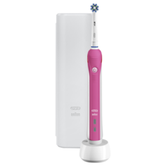 Электрическая зубная щетка Oral-B Pro 2 2500, розовый