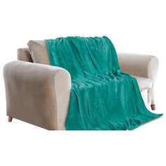 Покрывало Guten Morgen Фланель, 180 х 200 см, зеленый