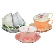 Чайный сервиз Lefard Времена года 760-491, 6 персон пастельный
