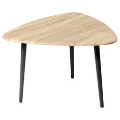 Столик журнальный Мебелик Квинс, ДхШ: 70 х 73 см, дуб сонома