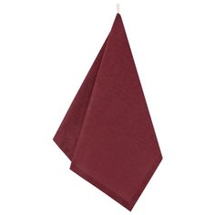 Guten Morgen Полотенце Waxbird, без рисунка кухонное 45х60 см красный