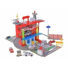 Joy Toy Станция скорой помощи 3042 красный/синий/желтый