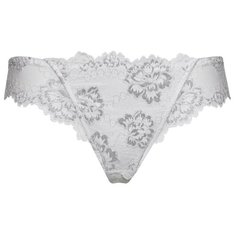 Lormar Трусы Perfect слипы кружевные низкой посадки, размер 5, bianco