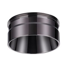 Декоративная рамка Novotech Unite на 1 светильник 370708-370711 черный хром