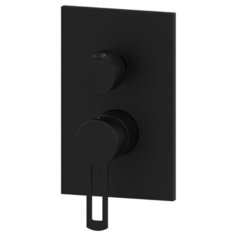 Смеситель для ванны с душем Paffoni Ringo RIN018 color/M однорычажный встраиваемый черный матовый