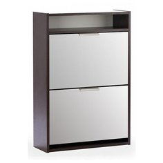 Обувница Vental К-2 (МДФ) , размер (ШхГ): 60.4х22.5 см , цвет: Венге/Белый глянец