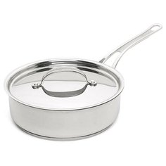 Сотейник Tefal Jamie Oliver H8033244 24 см с крышкой, серебристый