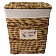 Natural House Корзина для белья Natural Life 47х35х55 см коричневый