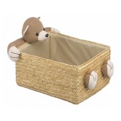 Natural House Корзина Медвежонок 31x24x16 см бежевый/коричневый